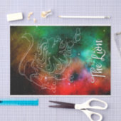 Zodiac : Leo 'The Lion' Seidenpapier (Handwerk)