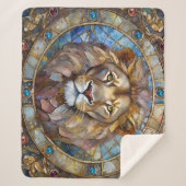 Zodiac - Leo the Lion Sherpadecke (Vorderseite)