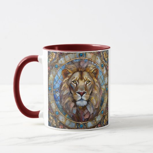 Zodiac - Leo the Lion Tasse (Links)