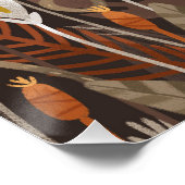 Zodiac Leo von Alexandra Dikaia Poster (Ecke)