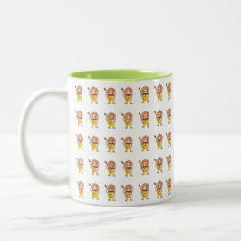Zodiac Leo Zweifarbige Tasse