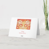 Zodiac Libra Grüße Karte (Rückseite)