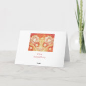 Zodiac Libra "Happy Birthday" Grüße Karte (Rückseite)