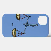 Zodiac: Libra in Color Case-Mate iPhone Hülle (Rückseite (Horizontal))