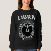 Zodiac Libra Sweatshirt (Vorderseite)