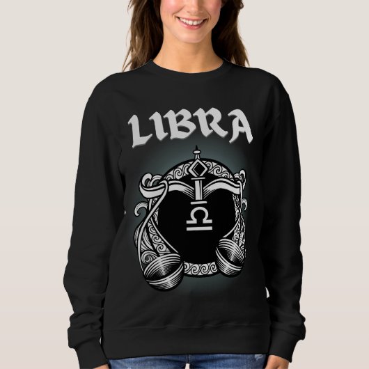 Zodiac Libra Sweatshirt (Vorderseite)