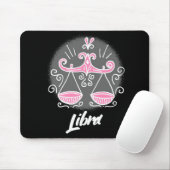 Zodiac Libra Symbol Mouse Pad Mousepad (Mit Mouse)