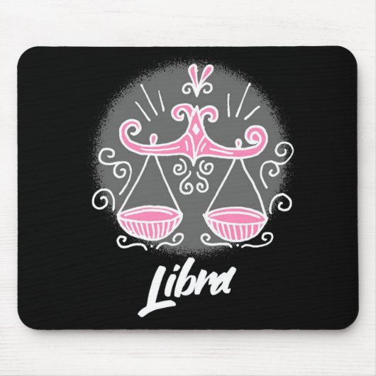Zodiac Libra Symbol Mouse Pad Mousepad (Vorne)