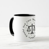 Zodiac Libra Tasse (Vorderseite Links)