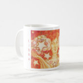 Zodiac Libra Tasse (Vorderseite Links)