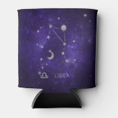 Zodiac Lila Libra | Kosmisches Astrologie Horoskop Dosenkühler (Vorderseite)