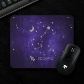Zodiac Lila Scorpio | Kosmisches Astrologie Horosk Mousepad