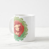 Zodiac-Löwe Kaffeetasse (Vorderseite Links)