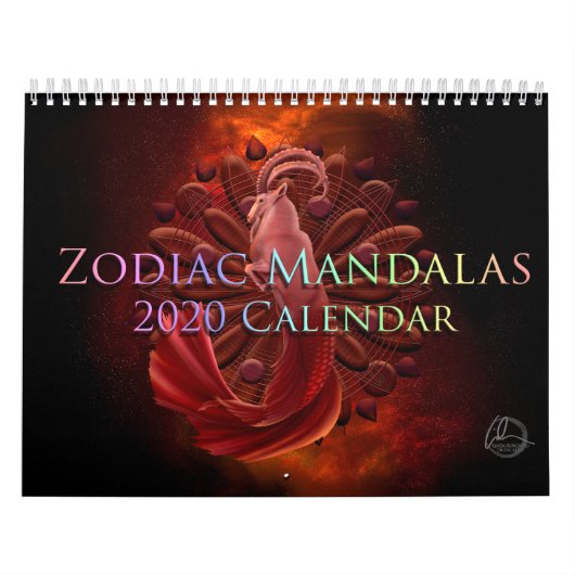 Zodiac Mandala Kalender (Titelbild)