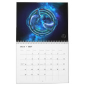 Zodiac Mandala Kalender (Mär 2027)