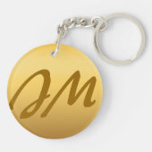 Zodiac Monogram Zodiac Monogram 2-seitig Schlüsselanhänger (Rückseite)