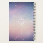 Zodiac & Moon Phase Celestial Notebook Notizblock (Rückseite)