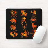 Zodiac Mousepad (Mit Mouse)