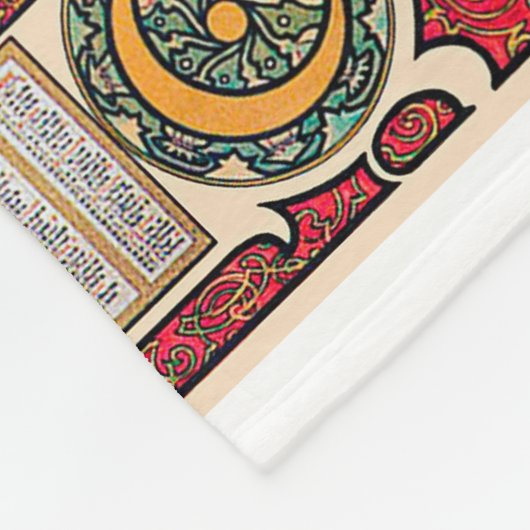 Zodiac, Mucha Fleecedecke (Ecke)