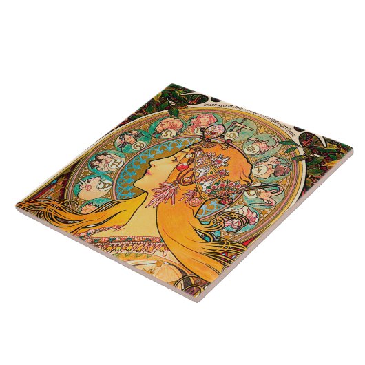 Zodiac, Mucha Fliese (Seite)