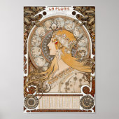 Zodiac: Muchas Ikonisches Jugendstil-Meisterwerk Poster (Vorne)