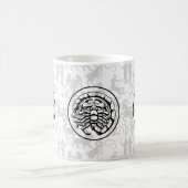 Zodiac Pattern Z02 - Scorpio.w Kaffeetasse (Mittel)