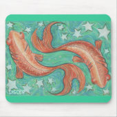 Zodiac Pisces mousepad (Vorne)