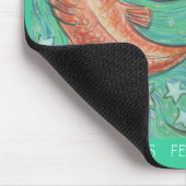 Zodiac Pisces mousepad dates (Ecke)