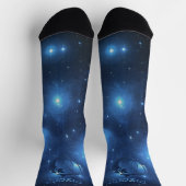 Zodiac Pisces-Symbol Socken (Oben)