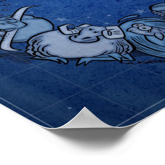 Zodiac Poster (Ecke)