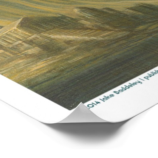 Zodiac Poster - Aquarius (Ecke)