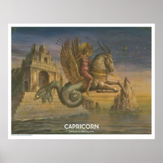 Zodiac Poster - Capricorn
