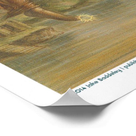 Zodiac Poster - Gemini (Ecke)