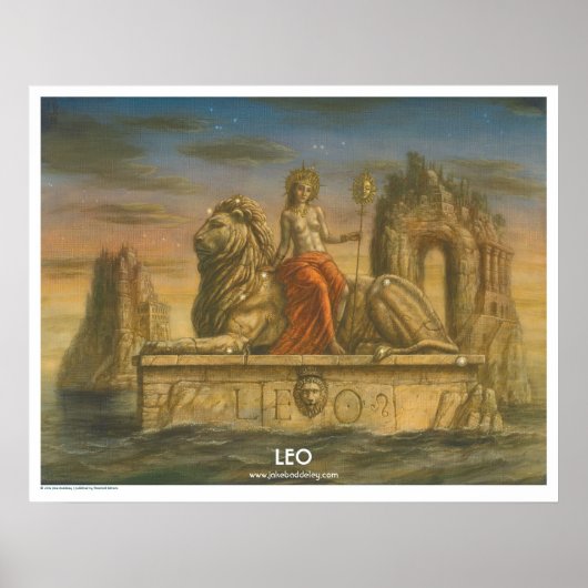 Zodiac Poster - Leo (Vorne)