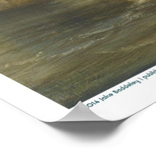 Zodiac Poster - Leo (Ecke)