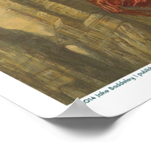 Zodiac Poster - Libra (Ecke)