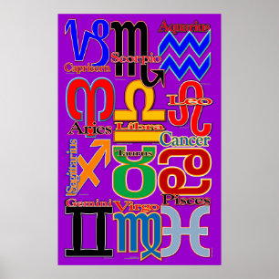 Zodiac-Poster Poster