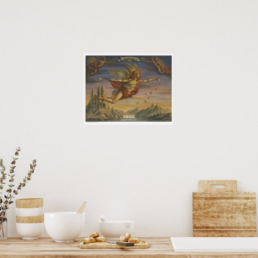 Zodiac Poster - Virgo (Küche)