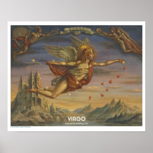 Zodiac Poster - Virgo (Vorne)