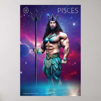 Zodiac-Power: Fische Poster