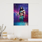Zodiac-Power: Fische Poster (Küche)