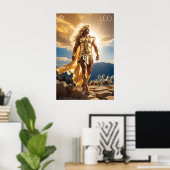Zodiac Power: Leo Poster (Heimbüro)