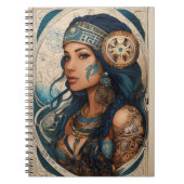 "Zodiac Princess Spiral Notebook" Notizblock (Vorderseite)