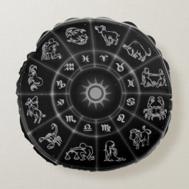 Zodiac Round Pillow Rundes Kissen
