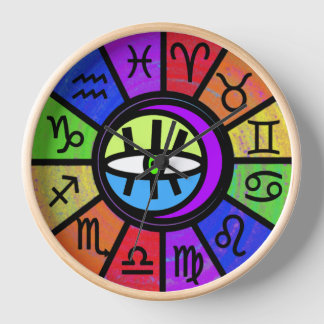 Zodiac-Rundakryluhr Uhr