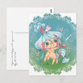 Zodiac sagitaire sagittarius postkarte (Vorne/Hinten)