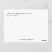 Zodiac sagitaire sagittarius postkarte (Rückseite)