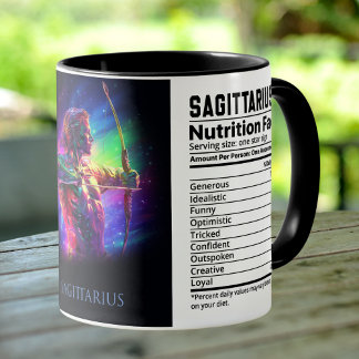 Zodiac Sagitarius Tasse