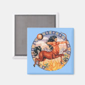 Zodiac Sagittarius - Anpassen! Magnet (Vorderseite/Rückseite)