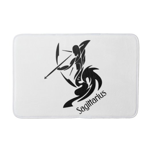 Zodiac Sagittarius Badematte (Vorderseite)
